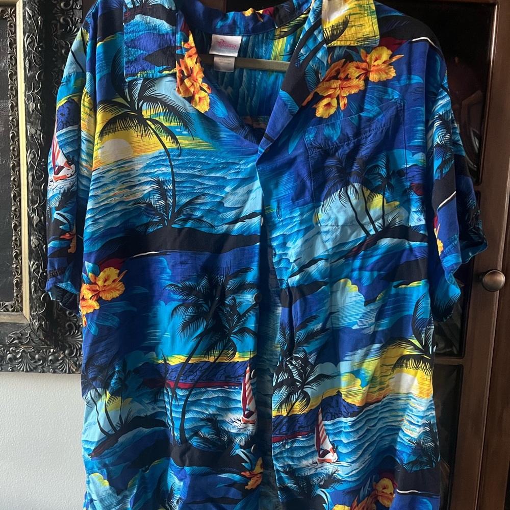 Hawaiian hangover button-down shirt